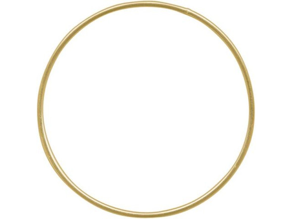 12kt Gold-Filled Jewelry Link, Round, 33mm (Each)