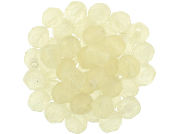 Fire-Polish 6mm : Sueded Gold Jonquil (25pcs)