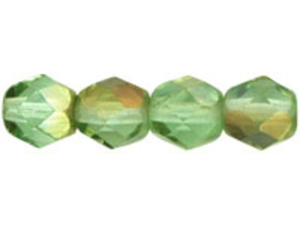 Fire-Polish 6mm : Twilight - Peridot (25pcs)