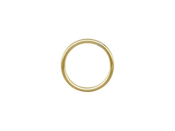 12kt Gold-Filled Jewelry Link, Round, 10mm (Each)