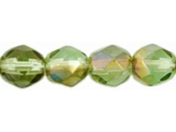 Fire-Polish 6mm : Chrysolite - Celsian (25pcs)