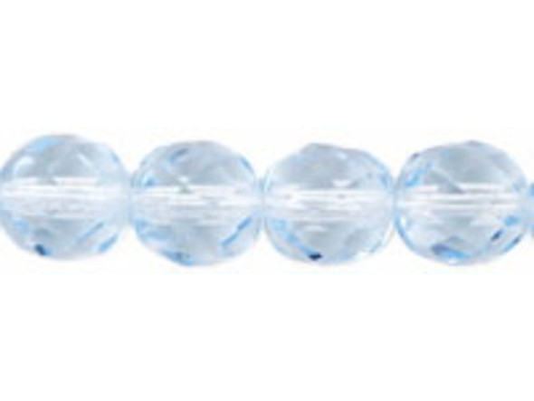 Fire-Polish 8mm : Lt Sapphire (25pcs)