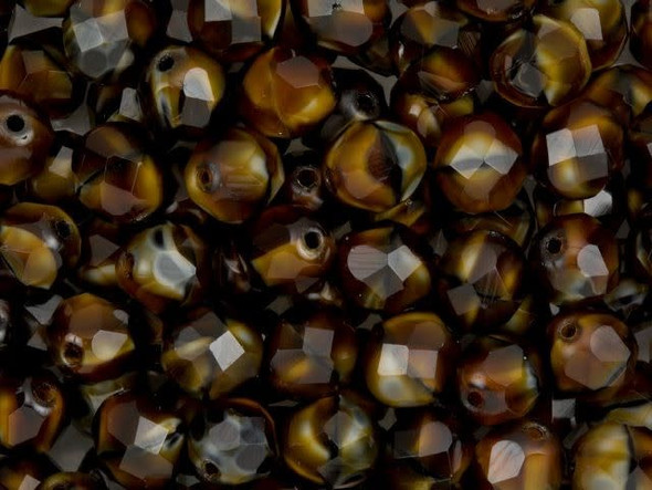 With a fiery allure that mimics the precious gemstone it's named after, these Czech fire-polish beads in brown tiger's eye will ignite your creative passion. Picture a delectable blend of warm chocolate brown with luscious ribbons of caramel swirling across each faceted round. From mocha to dark chocolate, these beads boast a glossy shine that will make your handmade jewelry designs truly mesmerizing. Let your imagination run wild and create awe-inspiring pieces that exude warmth and elegance with these exceptional beads. Crafted with love and care, each strand comprises approximately 25 beads, ensuring you have more than enough to bring your vision to life. Please note that as these beads are handmade, variations in appearance may occur. Get ready to make a statement and indulge in the fierce beauty of these 8mm diameter and length beads. Explore the possibilities with these Czech glass wonders and unlock a whole new level of artistry. Trust Brand-Starman for top-notch quality and genuine craftsmanship. Start your creative journey by visiting our website now.
