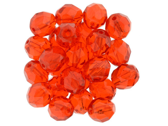 Fire-Polish 8mm : Hyacinth (25pcs)