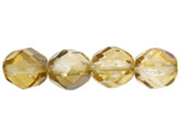 Fire-Polish 8mm : Crystal - Celsian (25pcs)