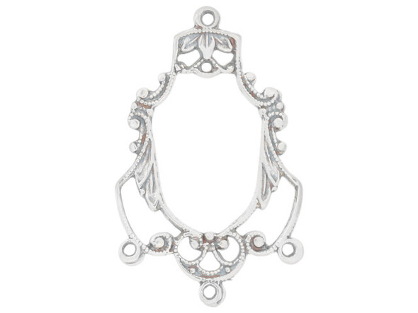 Sterling Silver Filigree, Victorian (Each)