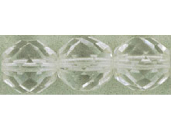 Fire-Polish 10mm : Crystal (25pcs)