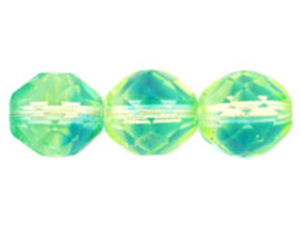 Discover the mesmerizing allure of the Fire-Polish 10mm beads in gorgeous shades of Green/Blue by Brand-Starman. Crafted from the finest Czech glass, these exquisite beads are the perfect addition to your handmade jewelry or DIY craft projects. Captivate your audience with the radiant colors and impeccable shine of these stunning gems. With 25 pieces in each set, unleash your creativity and let these beads ignite the fiery passion within you. Elevate your designs and create masterpieces that reflect your unique style. Experience the magic of Fire-Polish beads and set your creativity ablaze.