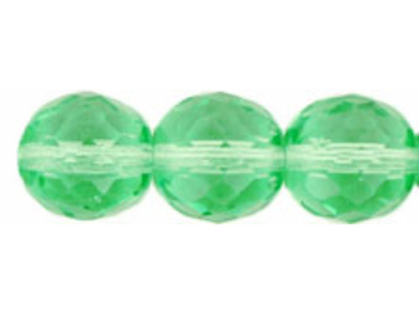 Fire-Polish 12mm : Peridot (25pcs)