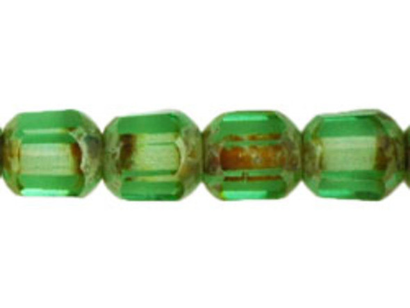 These exquisite Czech Glass Cathedral Window Beads in Peridot are a must-have for any jewelry or craft enthusiast. With their vibrant green color and captivating picasso finish, they will add a touch of elegance and sophistication to your creations. Made from high-quality Czech glass, these beads are not only stunning but also lead-free, making them safe for all your DIY projects. Each bead measures 6mm long and 5mm wide, making them versatile enough to fit up to 18-gauge wire and head pins. Let your creativity soar with these beautiful Peridot beads from Brand-Starman and bring your designs to life.