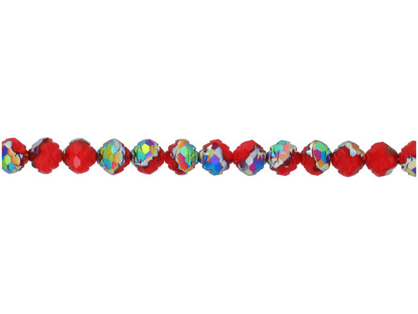 Ignite your creativity and bring a blazing touch of passion to your handmade jewelry with our Rosebud Fire-Polish beads. Made from the finest Czech glass, these mesmerizing 8 x 7mm beads in Opaque Red - Vitral will add a fiery burst of color to your designs. Each bead is crafted with meticulous attention to detail, ensuring a flawless finish that will capture and reflect light with every movement. Whether you're designing a statement necklace or a delicate bracelet, these beads will transform your creations into stunning works of art. Unleash your inner artist and let the Rosebud Fire-Polish beads set your designs ablaze.