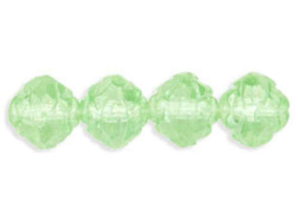 Introducing the Rosebud Fire-Polish 8 x 7mm beads in Luster - Peridot from Brand-Starman! Unleash your creativity and bring a touch of nature's splendor to your handmade jewelry designs. These Czech glass beads, with their vibrant green hue reminiscent of fresh summer leaves, will add a burst of fiery brilliance to your craft projects. Imagine the luster of the Peridot gemstone catching the light, captivating all who lay eyes on your creations. With 25pcs of these mesmerizing beads, you'll have more than enough to craft one-of-a-kind pieces that radiate elegance and charm. Elevate your DIY jewelry game and make a statement with the enchanting Rosebud Fire-Polish beads.