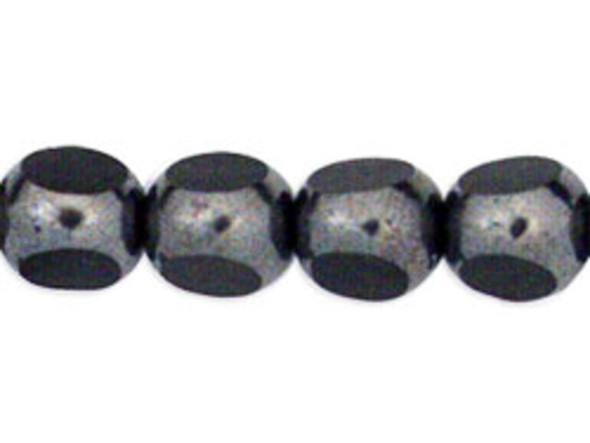 Antique Style Triangle 8mm : Hematite (25pcs)