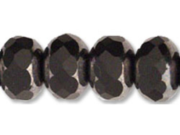 Add a touch of mystery and elegance to your handmade jewelry with the Gem-Cut Rondelle in Matte Hematite from Brand-Starman. Crafted from high-quality Czech glass, these exquisite beads feature a unique gem-cut design that lends an air of sophistication to any piece. The matte finish adds depth and allure, while the 9 x 6mm size ensures versatility in your designs. Whether you're creating a statement necklace or a delicate bracelet, these rondelle beads will take your creations to a whole new level. Dive into the world of creativity and capture the essence of enchantment with these mesmerizing gems.
