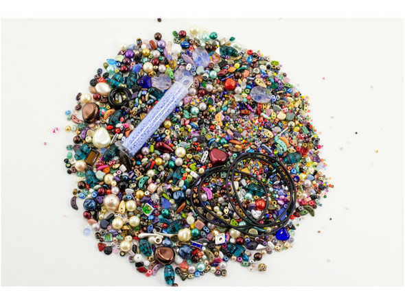 Imagine the joy of opening this half-pound grab bag, knowing that endless crafting possibilities await you. Create stunning bracelets, necklaces, earrings, and more. Whether you're making personalized gifts, enhancing your jewelry collection, or starting a new hobby, our 1/2 Pound Bead Mix is the perfect companion for your creative journey.See Related Products links (below) for similar items and additional jewelry-making supplies that are often used with this item. Questions? E-mail us for friendly, expert help!