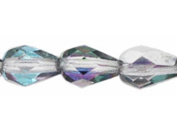 Introducing the Fire-Polish 7 x 5mm Teardrop beads by Brand-Starman. Add a touch of mesmerizing beauty to your handmade jewelry with these exquisite Czech glass beads. Each bead exhibits a breathtaking blend of silver, blue, and purple hues, creating a captivating play of colors that effortlessly catches the light. Crafted with meticulous attention to detail, these teardrop beads are perfect for elevating your DIY projects to a whole new level. Let your creativity soar as you create stunning necklaces, bracelets, and earrings that are bound to turn heads. Embrace the enchanting allure of these Fire-Polish beads and unlock a world of endless possibilities in your artistic endeavors.