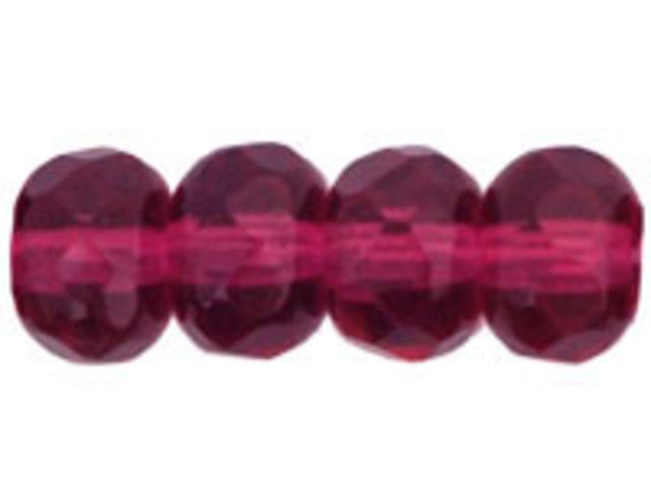 Add a touch of magic to your handmade creations with our Gem-Cut Rondelle 6 x 4mm beads in a captivating Fuchsia hue. Crafted from high-quality Czech glass, these beads are designed to impress with their glistening facets and iridescent shine. Let your imagination soar as you incorporate these elegant Rondelle beads into your jewelry and craft projects. Whether you're creating delicate bracelets, dazzling earrings, or eye-catching necklaces, these gems will elevate your designs to new heights. Sparkle and shimmer with every movement, making a bold statement that will leave everyone in awe. Get ready to unleash your creative genius and bring your visions to life with our Gem-Cut Rondelle beads in Fuchsia.