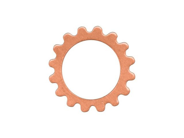 16mm Copper Gear Link (12 Pieces)