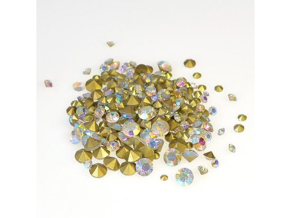 Stone, Chaton - Crystal Aurora Borealis (5 gram)