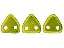 CzechMates Triangle 6mm Tube 2.5" : ColorTrends: Saturated Metallic Meadowlark