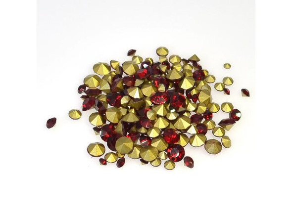 Stone, Chaton - Garnet Red (5 gram)
