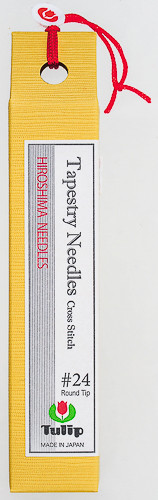 Tulip - Tapestry Needles - Cross Stitch Round Tip #24