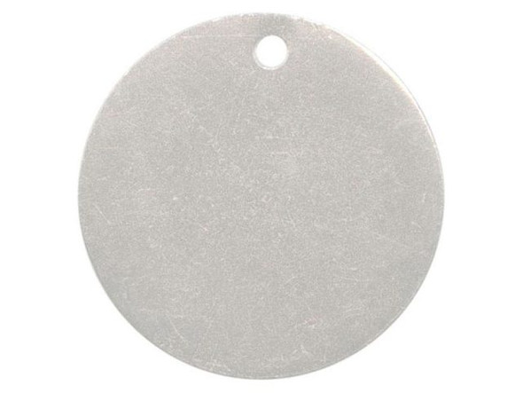ImpressArt Pewter Blank, Circle with Hole (Each)