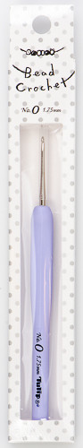 Tulip - Sucre Bead Crochet Hook w/Cushion Grip - Size 0 (1.75mm)