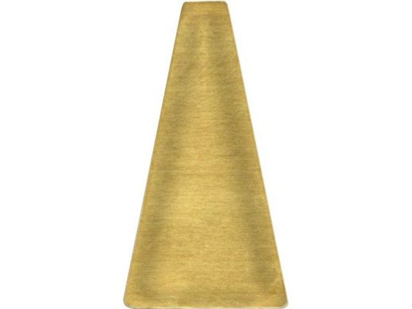 Brass Stamping Blank, Trapezoid (12 Pieces)