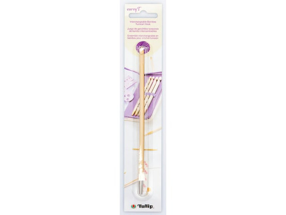 Tulip - CarryT Interchangeable Bamboo Tunisian Crochet Hook - Size H-8 (5.00mm)