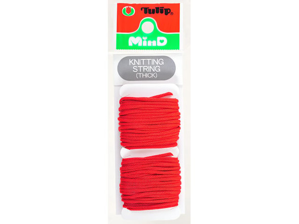Tulip - Knitting String - Thick - Red