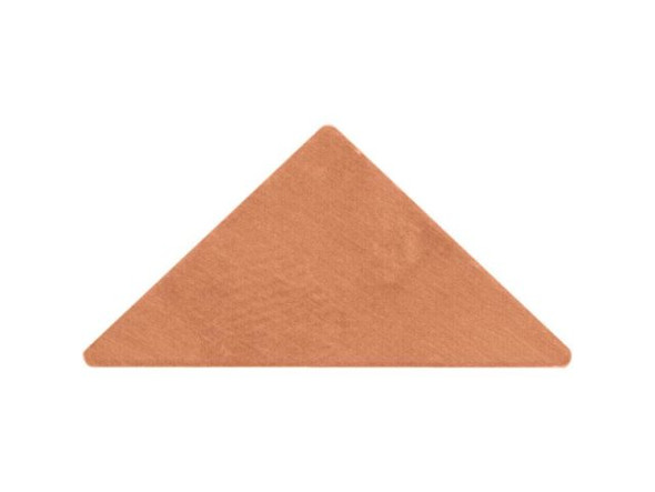 Copper Blank, Triangle, Medium, 12x25mm (Each)
