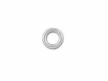 Sterling Silver Fine Closed Jump Ring, 0.65x3mm (10 Pieces)