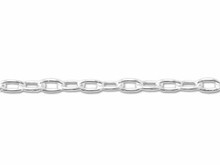 040 Sterling Silver Long Cable Chain by the Foot (1 Foot)