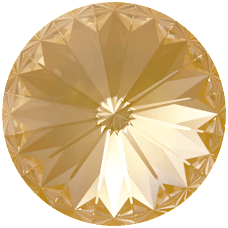 Swarovski 1122 14mm Rivoli Crystal Tuscan Yellow Lux (6 Pieces)