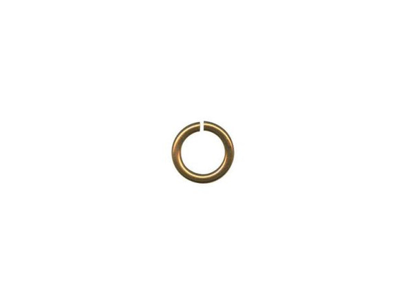 Bronze Colored Niobium Jump Ring, Round, 5mm (10 Pieces)