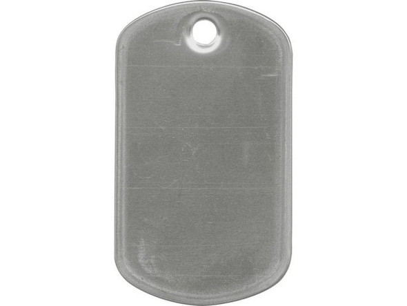 Stainless Steel Dog Tag, 1.5" (10 Pieces)