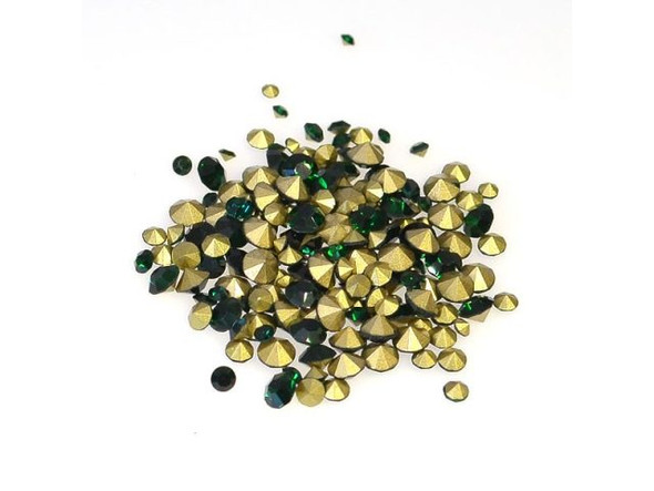 Stone, Chaton - Emerald Green (5 gram)
