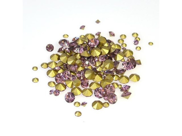 Stone, Chaton - Lt. Amethyst Purple (5 gram)