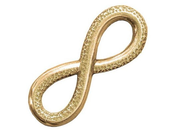 TierraCast Gold Plated Jewelry Link, Cast, Infinity (Each)
