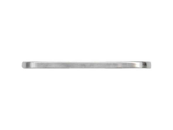 Sterling Silver Bracelet, Cuff, Plain Flat Wire (Each)