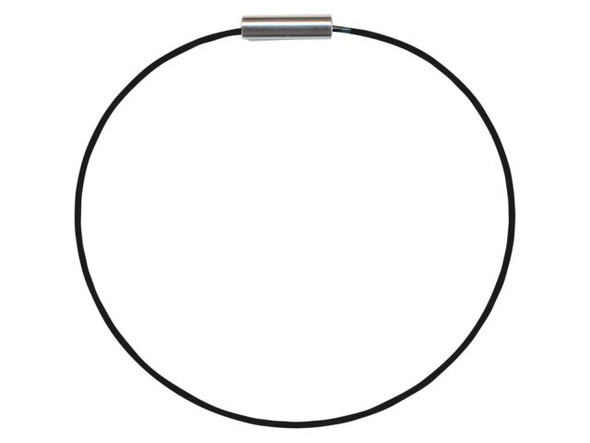 Bracelet, Steel Cable, 1mm, 7" (10 Pieces)