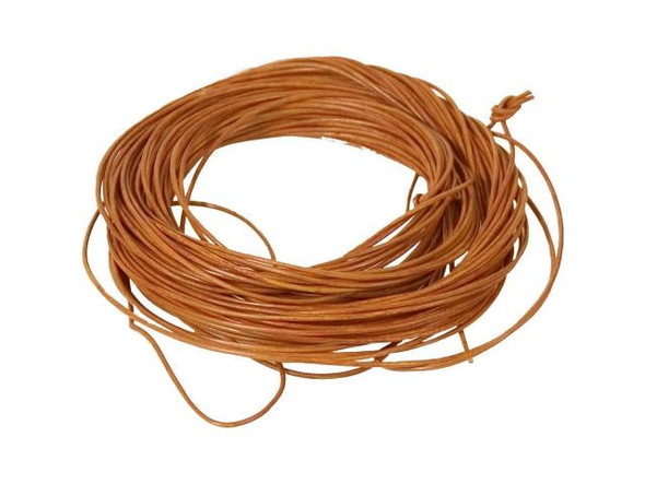 Greek Leather Cord, 1.5mm, 20 Meter - Tobacco (Each)