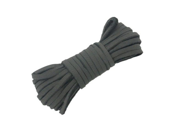 Deer Hide Lace Cord, 2mm - Gray (Each)