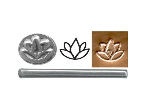 EURO TOOL Stamp, Lotus (Each)