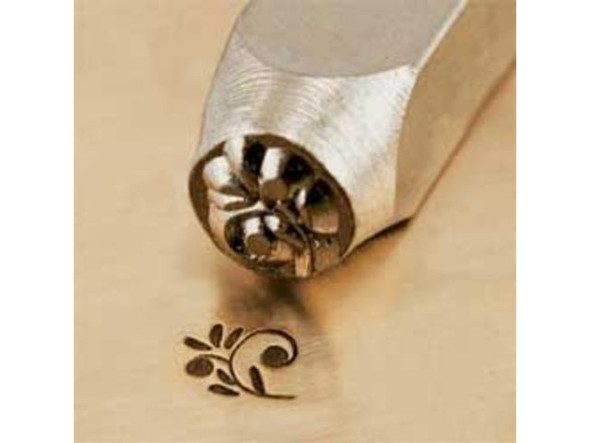 ImpressArt Metal Stamp, Floral Swirl (Each)