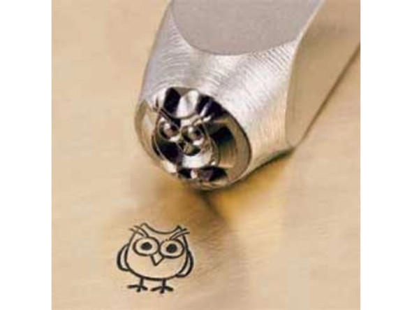 ImpressArt Metal Stamp, Hootie, Owl (Each)