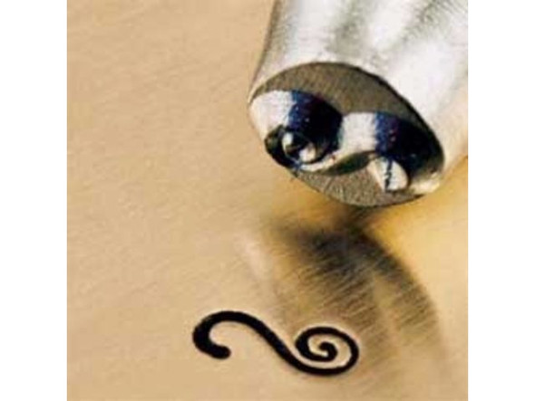 ImpressArt Metal Stamp, Flourish "J" (Each)