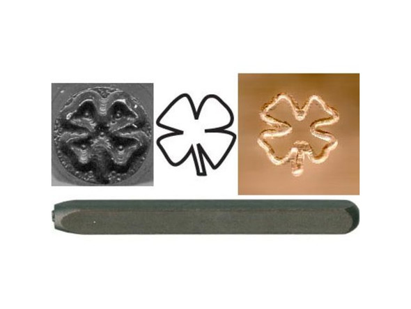 EURO TOOL Stamp, Lucky Clover (Each)