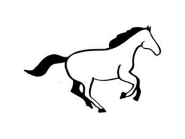 ImpressArt Signature Metal Stamp, Galloping Horse (Each)